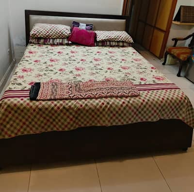 Pure wood bed set