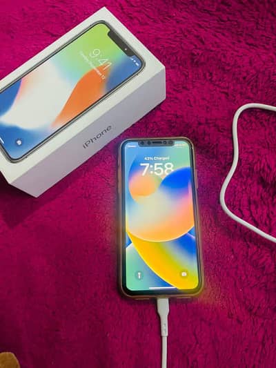 iphone x 256gb pta approved 0348=9629855 Contact Whatsapp