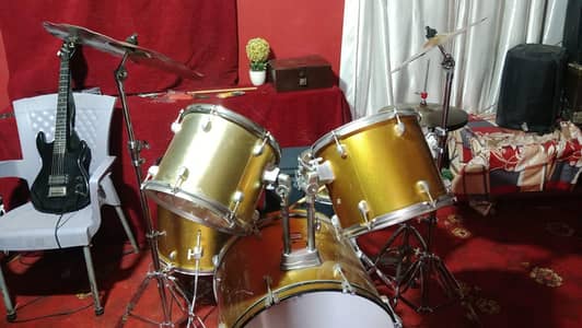 Glamor Acoustic DrumSet Remo Skins