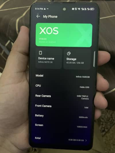 Infinix Note 30