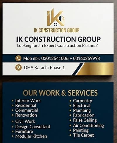 Construction services civil work