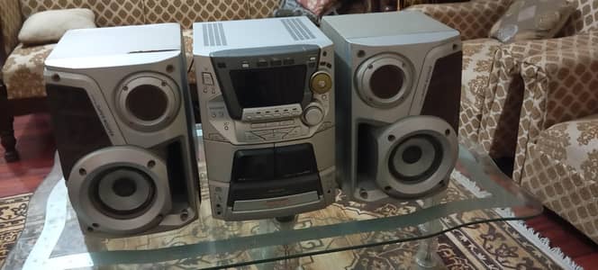 Panasonic CD stereo system