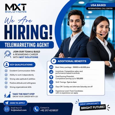 Telemarketing Agents Required |  Telemarketing Jobs | Sales Jobs