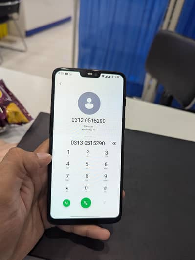 Oneplus 6 dual pta 8/128 gaming phone