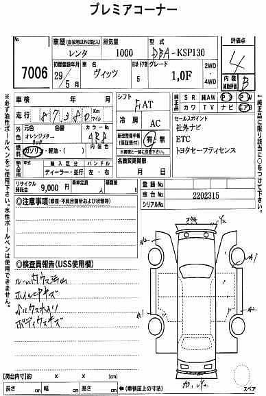 Toyota Vitz 2017