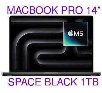 MACBOOK PRO M5 CHIP MDE14 14.2"1TB BLACK