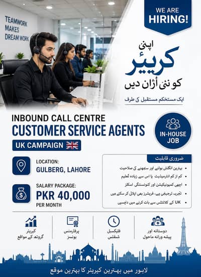 Inbound Customer Support Representative – UK Campaign (In-House)