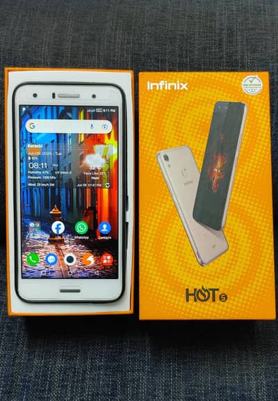 Infinix Hot 5 with complete box