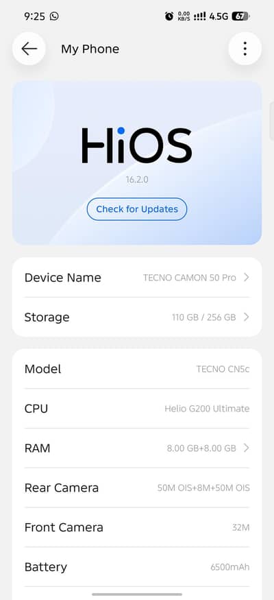 Tecno CAMON 50pro