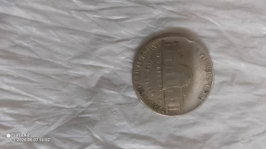 1983 Jefferson Nickel from the United States. 03079633395 Whatsapp