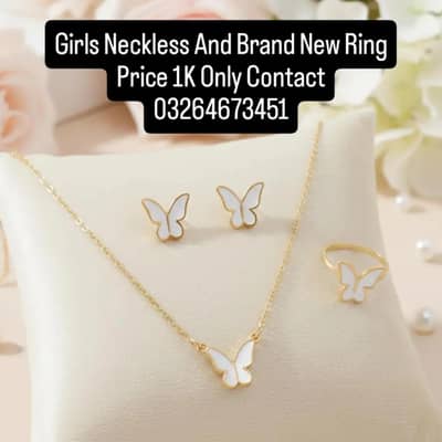 Nice Neckless And Brand New Ring