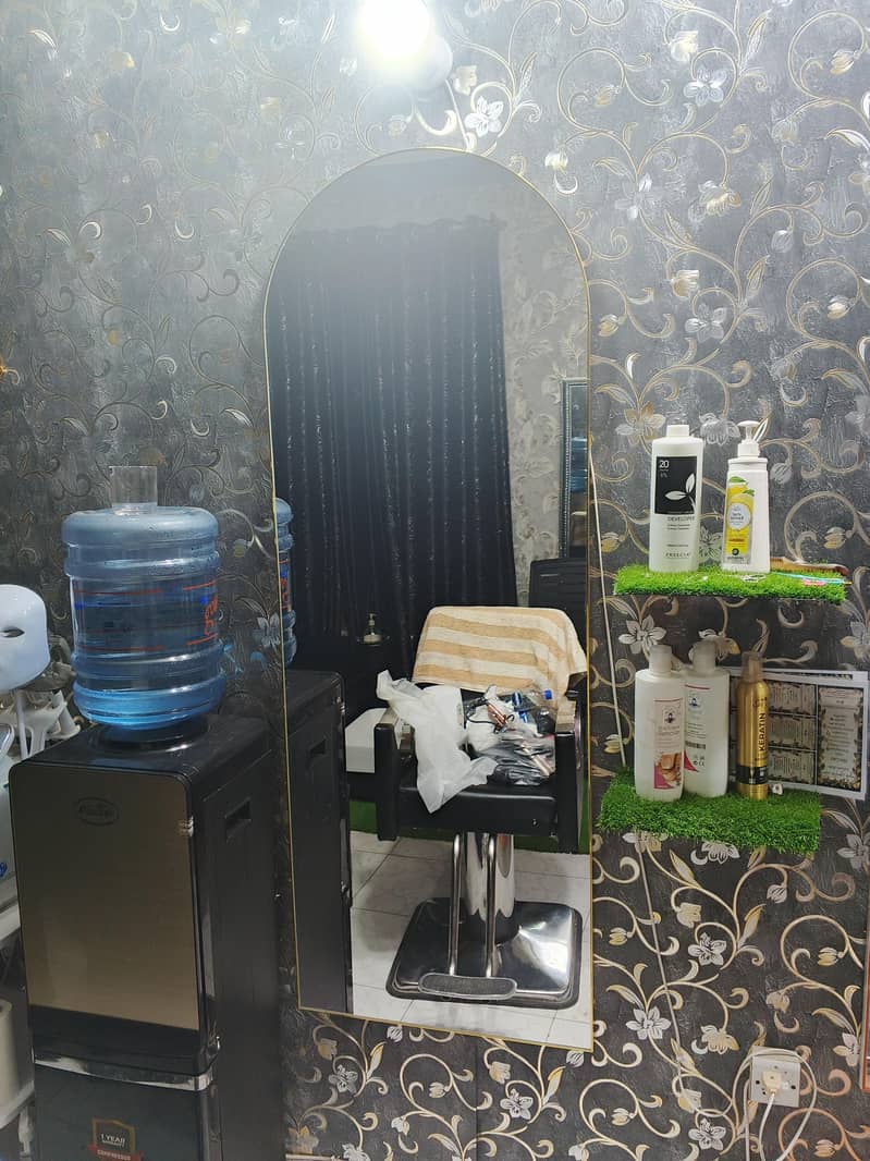running salon setup 3