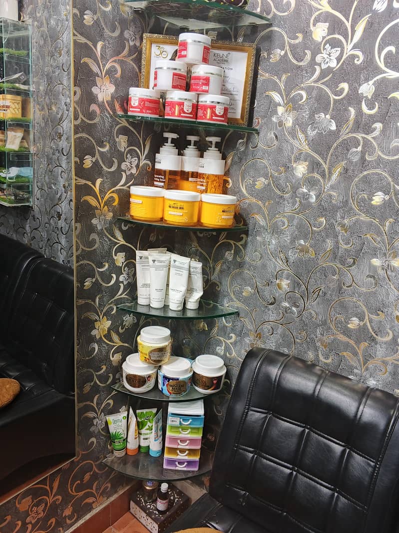 running salon setup 6