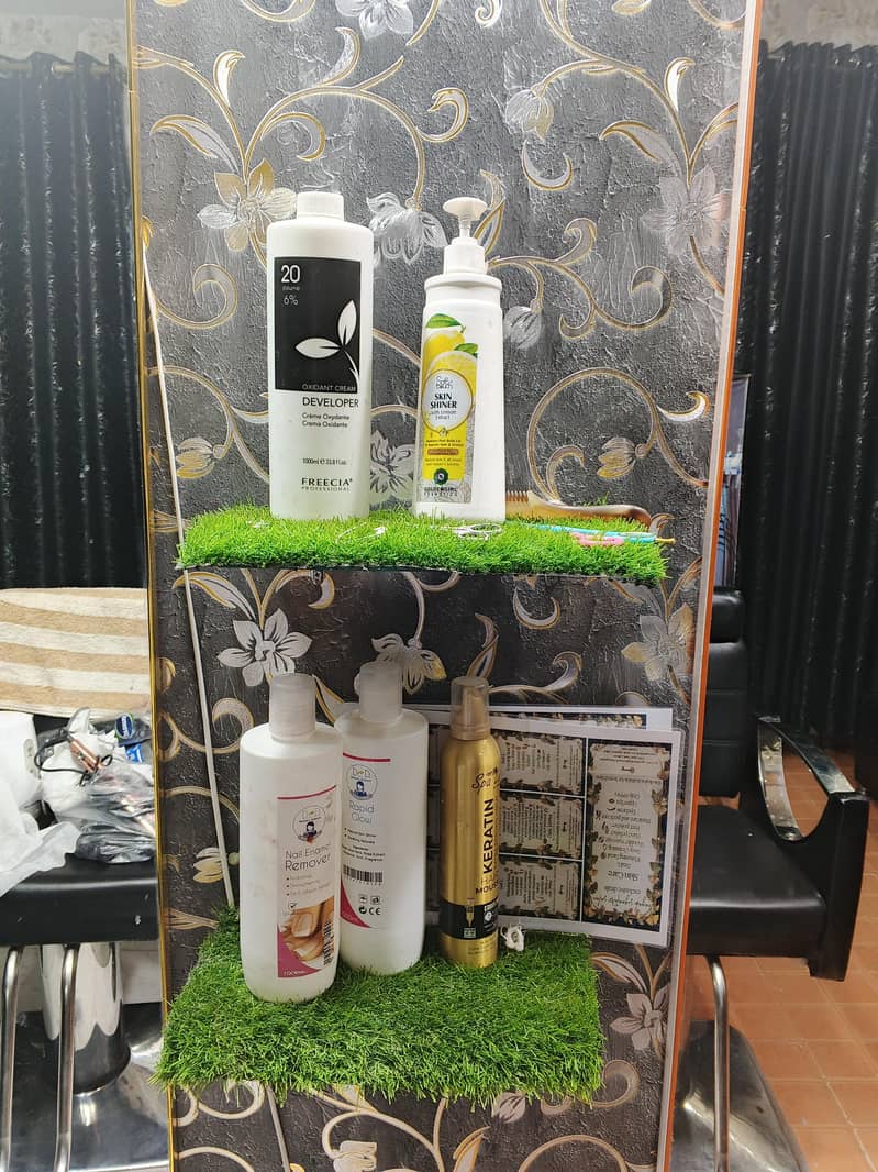 running salon setup 9