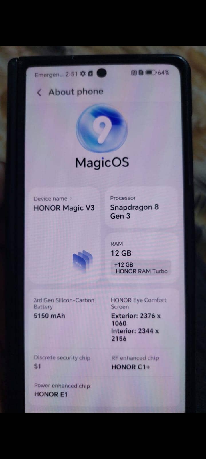 Honor Magic V3 1