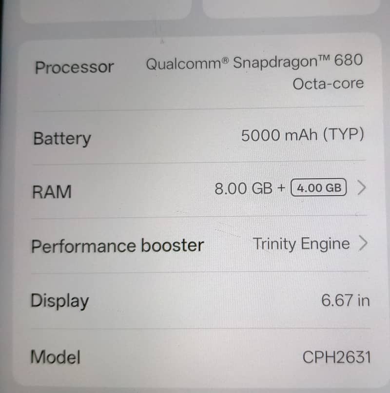 OPPO A60 0
