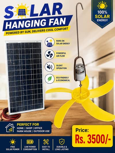 Solar fan