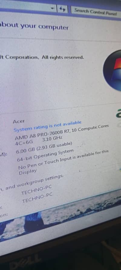 Acer Amd A8 Pc