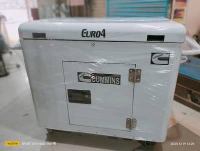 Cummins 15kva 45Amp Petrol Generator