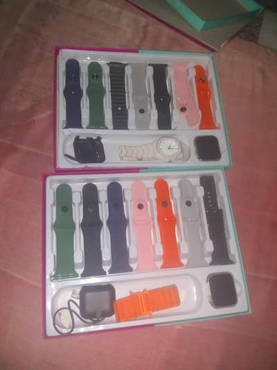2 smart watch 1 Arabic aura watch