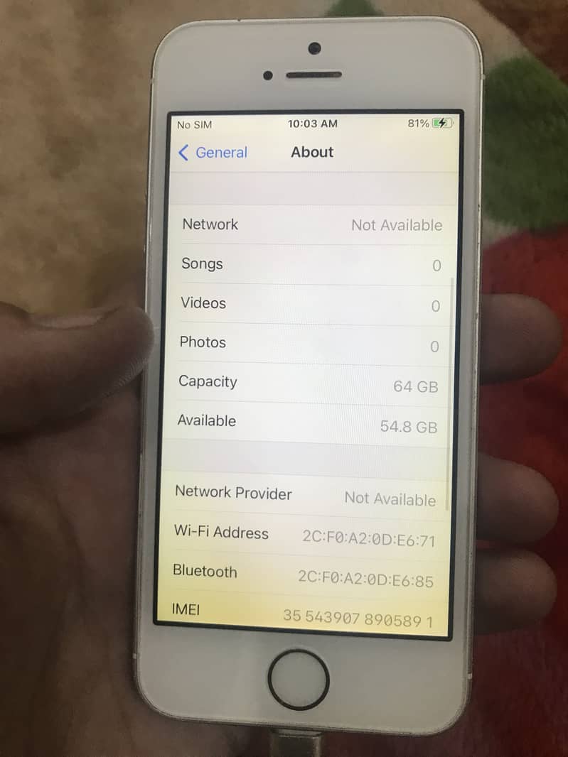 iPhone 5SE 2016 Bypassed 8