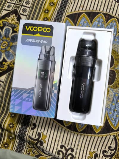 Voopoo Argus E40 Pod Kit Complete Box + 2 Coils