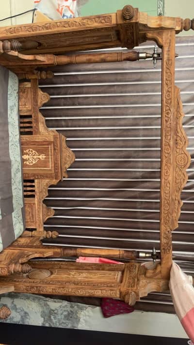 wooden swing