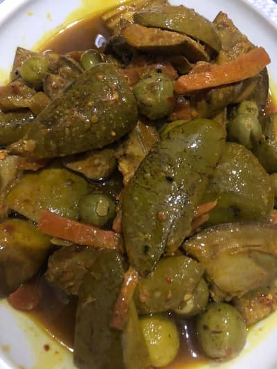 Ghar ka Bana hova kHalis mixed Achar