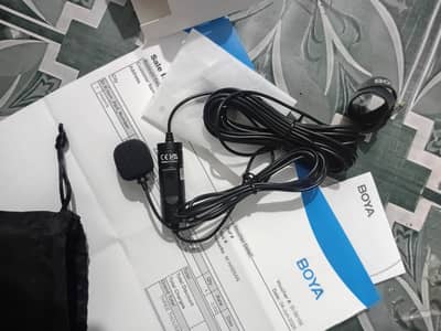 BOYA BY-M1S Original Mic | Like New | 3 Years Warranty | Box Pack