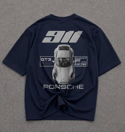 Men's Premium Drop Shoulder Printed T-Shirt - Streetwear Style