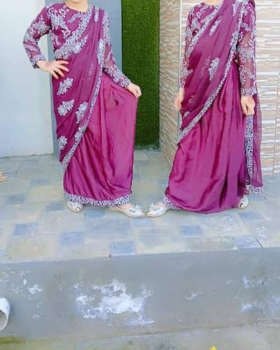 kids 5 to 9 year sari