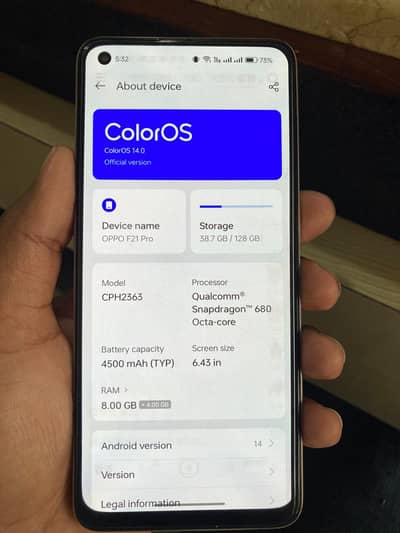 OPPO F21 Pro