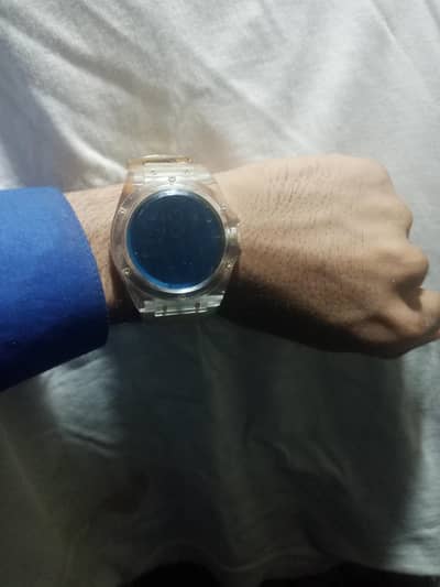 Stylish Transparent Digital Watch – Unique Design