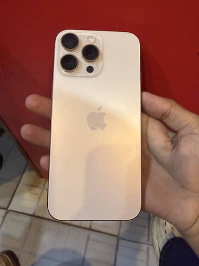Iphone 16 pro max 99 health 200 cycle desert titenium factory unlock