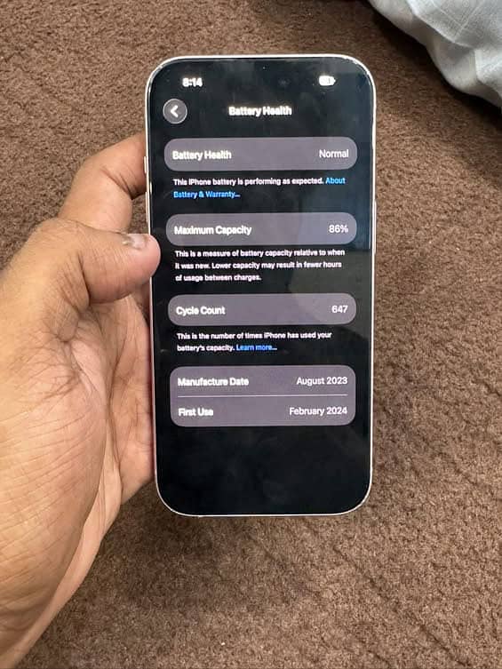 Apple iPhone 14 pro 8
