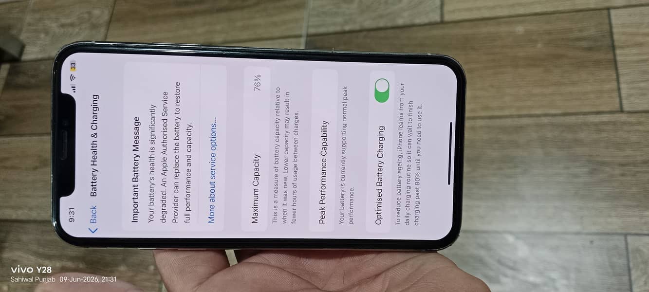 iPhone X mobile 1