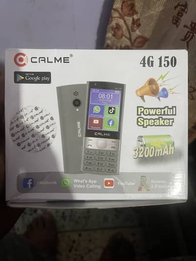 calme 4g 150 2gb 16 gb dul sim official approve