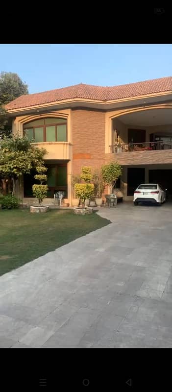 1 kanal house for OFFICE commercial use canal road Johar Town canall
