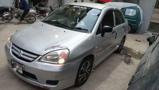SUZUKI LIANA THROUGH OUT PETROL USED IN MINT CONDITION MODEL 07/08