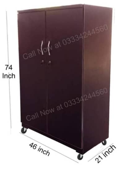 D1 6x4 feet High-Quality cupboard wardrobe Safe Almari Cabinet