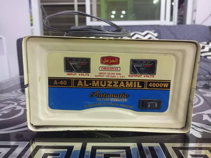AC AUTOMATIC VOLTAGE STABILIZER 0