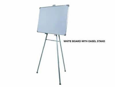 classroom chairs and white board