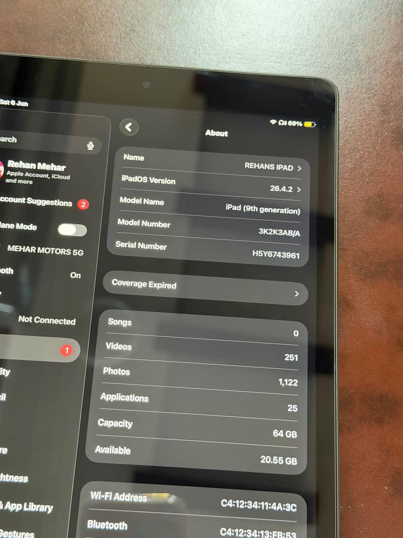 ipad gen 9 5