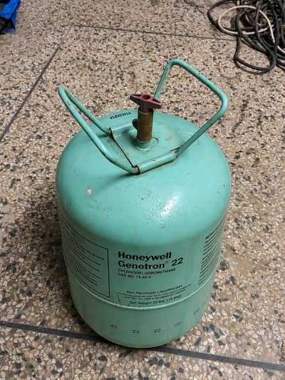 Original Honeywell Genetron 22 (R22) AC Cylinder | Good Condition