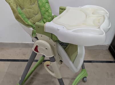 Imported Baby High Chair | Adjustable & Foldable | Good Condition