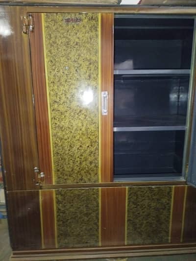 Steel Almirah / Almari cum storage unit
