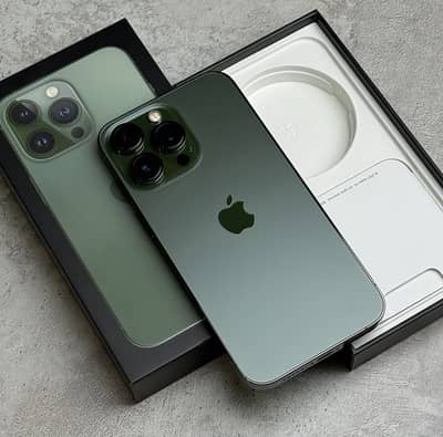 Apple iPhone 13 Pro Green With Box 11 12 14 15 16 17