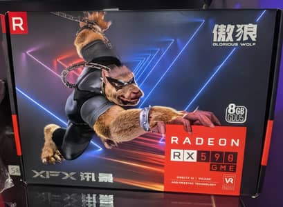 RX 590 GME 8gb triple fan with box