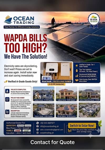 Solar System Installation & Free Quotation Services