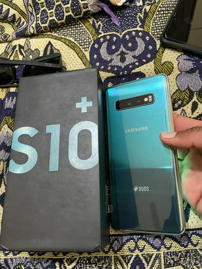 Samsung Mobile S10 Plus 8+512GB Official Pta Aproved